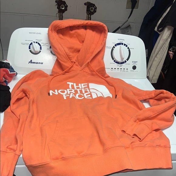 The North Face Tops - The North Face Vibrant Orange Pullover